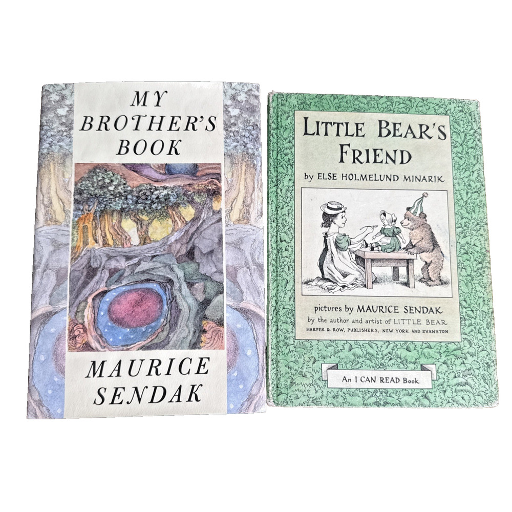 Maurice Sendak My Brother's Book Little Bear's Friend Minarik Book First Edition